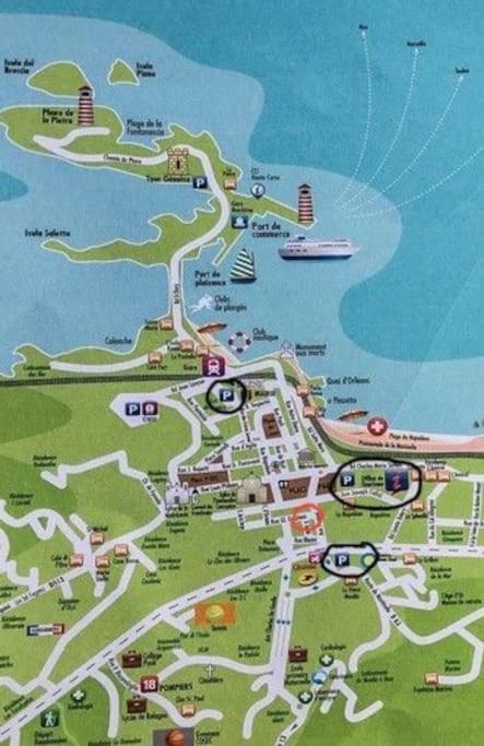 LʼÎle-Rousse Casa Isulana-Standing-Hyper Centre 아파트 외부 사진
